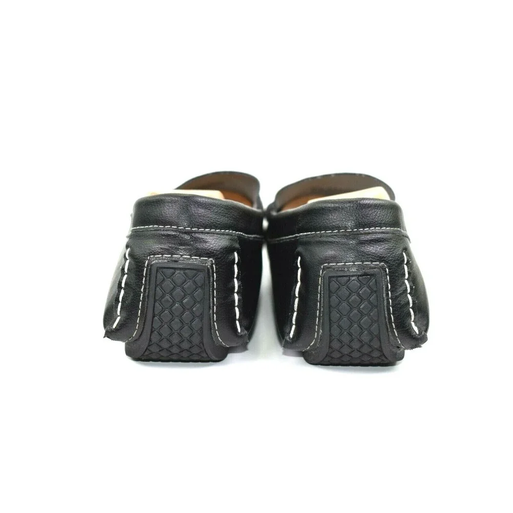 Steve Madden Men's Trulow Black Slip-On Horse bit Driving Loafer Size‎ 10.5 M